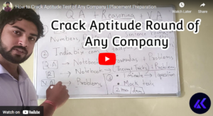 Read more about the article How to Crack Aptitude Test of Any Company | Placement Preparation