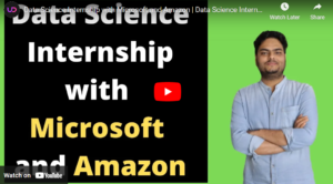 Read more about the article Data Science Internship with Microsoft and Amazon | Data Science Internship for Freshers