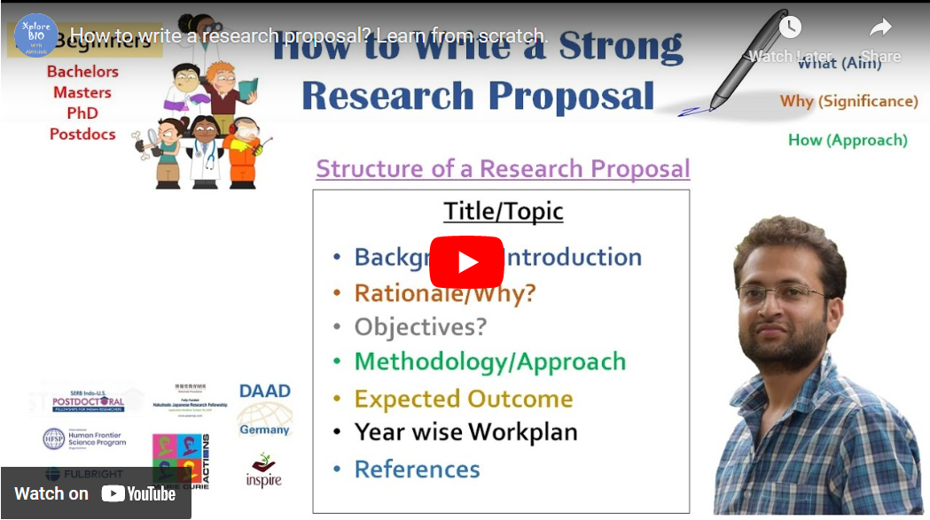 Read more about the article How to write a research proposal