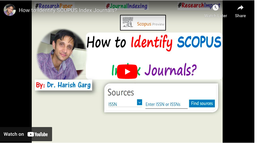 You are currently viewing How to Identify SCOPUS Index Journals?