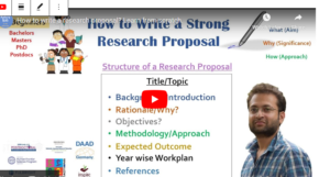 Read more about the article How to write a research proposal